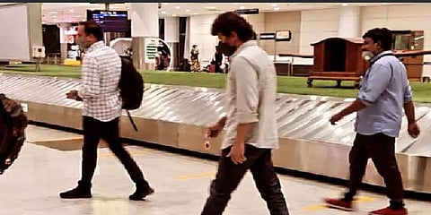 ’பீஸ்ட்’ டெல்லி படப்பிடிப்பு நிறைவு: சென்னை திரும்பிய விஜய்