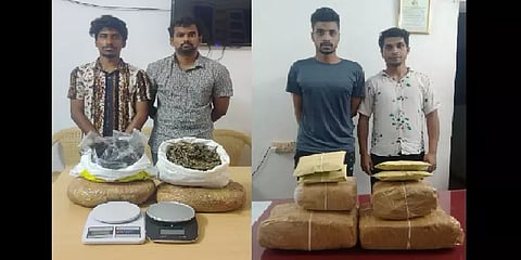 திரிபுராவிலிருந்து சென்னைக்கு கடத்தப்பட்ட விலையுயர்ந்த கஞ்சா - விசாரணையில் அதிர்ச்சி தகவல்