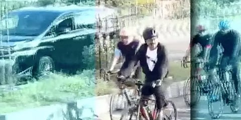 3 மாத இடைவேளைக்குப் பிறகு முதல்வர் மீண்டும் சைக்கிள் பயிற்சி