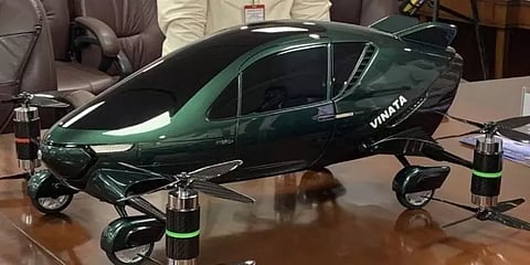 சென்னை வினாட்டா நிறுவனம் தயாரிக்கும் ஆசியாவின் முதல் பறக்கும் ஹைபிரிட் கார்கள்