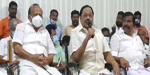 "எம்.ஜி.ஆர், கோபால்சாமி, சம்பத் போன்ற துரோகிகளை பார்த்துவிட்டோம்" - துரைமுருகன் பேச்சு