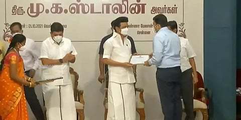 யுபிஎஸ்சி தேர்வில் வெற்றி பெற்ற தமிழக மாணவர்களுக்கு மு.க.ஸ்டாலின் தலைமையில் பாராட்டு விழா