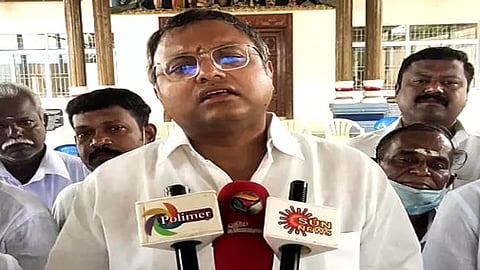 MP Karthi Chidambaram
