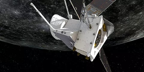 புதன் கோளை சுற்றிவந்து புகைப்படம் எடுத்து அனுப்பிய பெபிகொலம்போ விண்கலம்