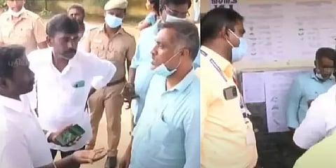 காஞ்சி: லட்சுமி? தனலட்சுமி?.. வாக்குச்சீட்டில் பெயர் குழப்பத்தால் வாக்குப்பதிவு நிறுத்தம்