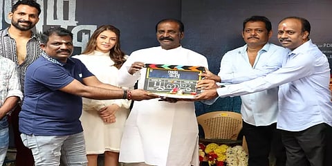 பூஜையுடன் தொடங்கிய ஹன்சிகாவின் ‘ரெளடி பேபி’ படப்பிடிப்பு