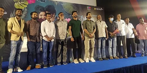 திரையரங்குகளில் படங்கள் வெளியாவது மகிழ்ச்சி - நடிகர் அதர்வா பேச்சு