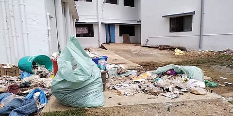 திருவாரூர்: சுகாதரமின்றி செயல்படும் மருத்துவக் கல்லூரி மருத்துவமனை- அவதிப்படும் பொதுமக்கள்