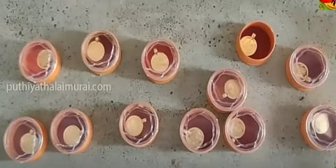 காஞ்சிபுரம்: வாக்களிக்க கொடுக்கப்பட்ட போலி தங்கநாணயம் - வாக்காளர்கள் அதிர்ச்சி