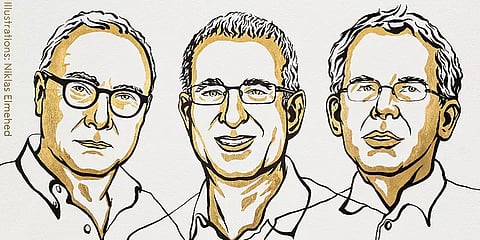 பொருளாதாரத்திற்கான நோபல் பரிசு அமெரிக்காவைச் சேர்ந்த மூவருக்கு அறிவிப்பு