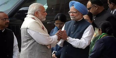 "மன்மோகன்சிங் விரைவில் குணமடைய பிரார்த்திக்கிறேன்" - பிரதமர் மோடி