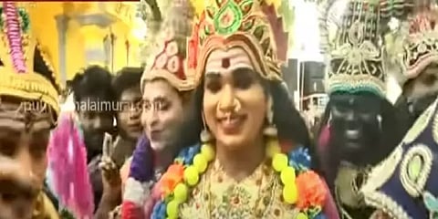 திருச்செந்தூர்: கோலாகலமாக நடைபெறும் குலசேகரன்பட்டினம் முத்தாரம்மன் கோயில் தசரா திருவிழா