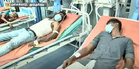 ’ரவுடி துரைமுருகனை கைது செய்ய முயன்ற இன்ஸ்பெக்டருக்கு அரிவாள் வெட்டு’ - காவல்துறை