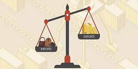 வர்த்தகப் பற்றாக்குறை முன் எப்போதும் இல்லாத உயர்வு