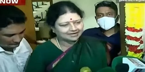 "நீர் அடித்து நீர் விலகாது; அதிமுகவினர் அனைவரும் மீண்டும் ஒன்றிணைய வேண்டும்"-சசிகலா பேச்சு