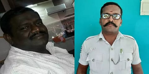 போக்குவரத்து காவலரை அமைச்சர் உதவியாளர் தாக்கியதாக புகார்