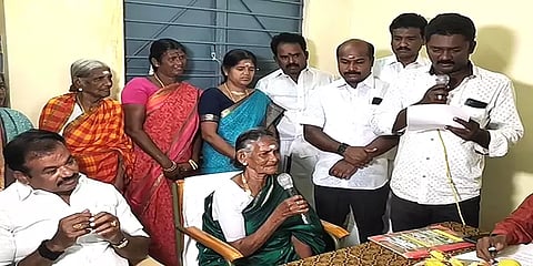 தமிழகத்தின் மூத்த பஞ்சாயத்து தலைவியாக பதவியேற்றார் 90 வயது நெல்லை மூதாட்டி
