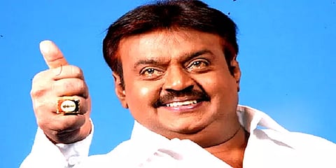 "தேமுதிகவை விட்டு செல்வது துரோகம்": விஜயகாந்த்