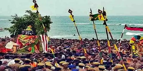 திருச்செந்தூர் சூரசம்ஹாரம்: பக்தர்களுக்கு அனுமதி இல்லை
