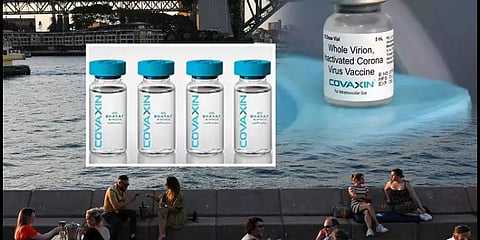 கோவாக்சின் தடுப்பூசி செலுத்தும் சர்வதேச பயணிகளுக்கு அனுமதி - ஆஸ்திரேலியா அரசு