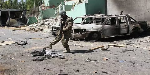 காபூலில் மருத்துவமனை அருகே அடுத்தடுத்து நிகழ்ந்த குண்டுவெடிப்பு - 19 பேர் உயிரிழப்பு