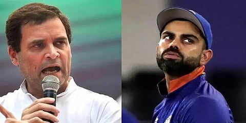 "டியர் விராட், வெறுப்புணர்வை காட்டும் நபர்களை மன்னியுங்கள்"-கோலிக்கு ராகுல் காந்தி ட்வீட்