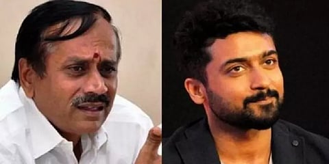 ”இத்தனை மொழிகளில் ஜெய்பீம் ஏன்?” விமர்சித்த ஹெ.ராஜா.. லைக் போட்ட சூர்யா!