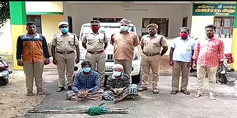 சீர்காழி: பறவைகளை வேட்டையாடியதாக 4 பேர் கைது: ரூ.35 ஆயிரம் அபராதம்