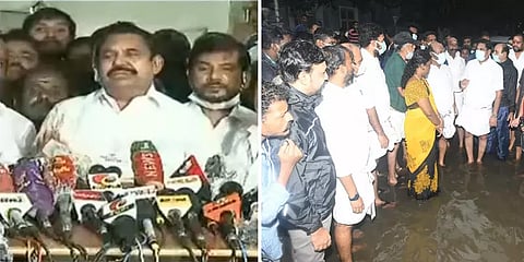 "மழையை எதிர்கொள்ள திமுக அரசு போதிய முன்னேற்பாடுகளை செய்யவில்லை"- இ.பி.எஸ் கண்டனம்