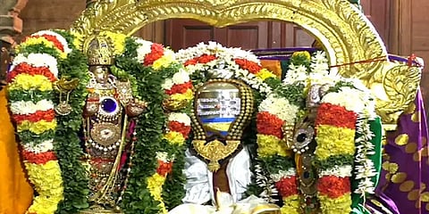 திருப்பரங்குன்றம்: சுப்பிரமணியசுவாமி கோயிலில் நடைபெற்ற கந்தசஷ்டி வேல் வாங்கும் விழா