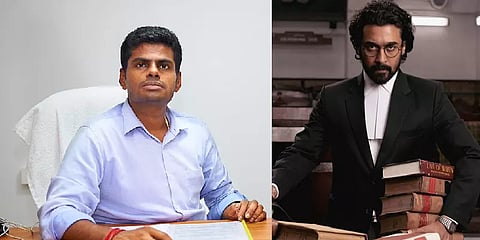 ”ஜெய்பீம் எந்த சமுதாயத்தையும் காயப்படுத்தாமல் அமைந்திருக்கலாம்”-தமிழக பாஜக தலைவர் அண்ணாமலை