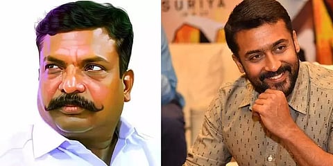 ”ஜெய்பீம் படத்துக்கு நீங்கள் வாழ்த்தியது மன நிறைவளிக்கிறது”- திருமாவளவனுக்கு சூர்யா நன்றி