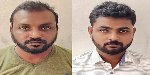 நகை வாங்குவதுபோல் நடித்து 30 சவரன் தங்கச் சங்கிலி திருட்டு: 2 பட்டதாரி இளைஞர்கள் கைது