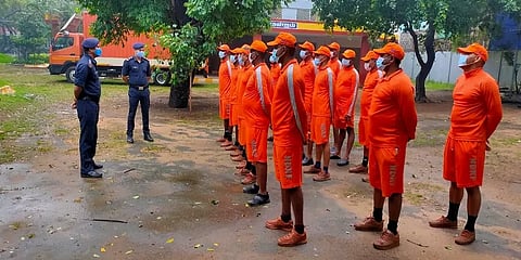 திருவள்ளூர் கனமழை - தயார் நிலையில் 20 பேர் அடங்கிய தேசிய பேரிடர் மீட்புப் படை