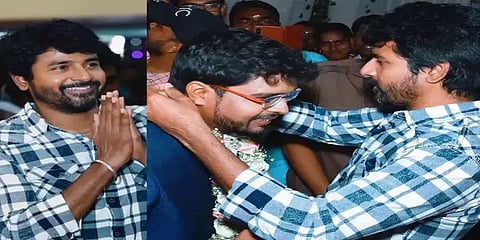 இயக்குநரின் திருமணம்: சர்ப்ரைஸாக வந்து தங்கச் செயின் அணிவித்த சிவகார்த்திகேயன்