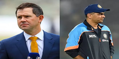 "பயிற்சியாளராக டிராவிட் தலைமை ஏற்றது ஆச்சரியமாக இருக்கிறது" - ரிக்கி பாண்டிங் ஓபன் டாக்