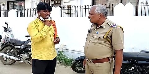 போலியான பொருட்களை விற்பனை செய்த வடமாநில இளைஞர்: போலீசார் விசாரணை