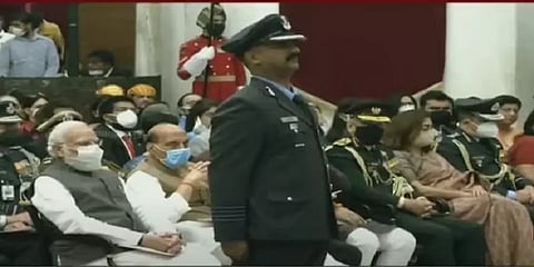 விமானப்படை குரூப் கேப்டன் அபிநந்தனுக்கு வீர் சக்ரா விருது