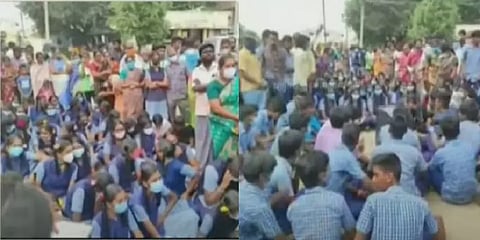 பாலியல் புகார் விவகாரத்தில் நடவடிக்கை இல்லை - அரசு பள்ளி தலைமை ஆசிரியர் பணியிடை நீக்கம்