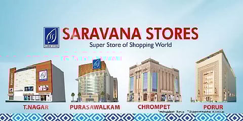 சென்னை சூப்பர் சரவணா ஸ்டோர்ஸில் வருமான வரித்துறை சோதனை