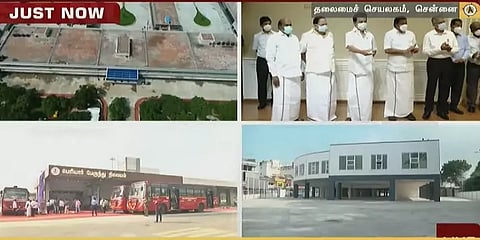 ஸ்மார்ட்சிட்டி திட்டம்: மதுரை, நெல்லை, தஞ்சை பேருந்து நிலையங்கள் திறந்துவைப்பு