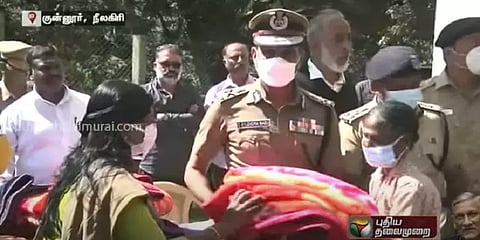 ஹெலிகாப்டர் விபத்து: தீயை அணைக்க உதவிய மக்களுக்கு டிஜிபி சைலேந்திரபாபு நன்றி