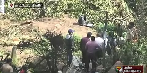 ஹெலிகாப்டர் விபத்து: சுமார் 5 கி.மீ தூரத்திற்கு ட்ரோன் கேமராக்கள் மூலம் காட்சிகள் பதிவு