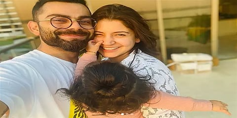 “நேர்மையான, தைரியமான, அன்பான பெண்” மனைவிக்கு திருமண நாள் வாழ்த்து சொன்ன கோலி!