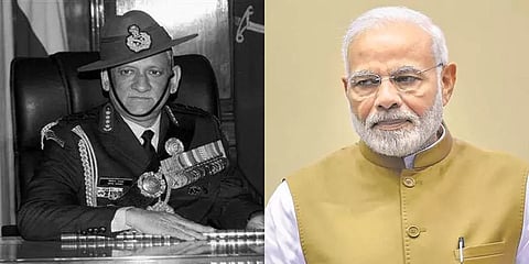 "பிபின் ராவத் மறைவு ஒவ்வொரு தேசபக்தருக்கும் பேரிழப்பு" - பிரதமர் மோடி