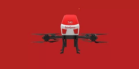 ட்ரோன் மூலம் மருந்து மற்றும் மாத்திரைகளை விநியோகிக்க ஸ்பைஸ்ஜெட் திட்டம்