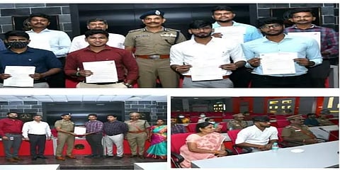 காவல் துறையில் பணிபுரியும் வாரிசுகளுக்கு பணி நியமன ஆணை வழங்கிய டிஜிபி. சைலேந்திர பாபு