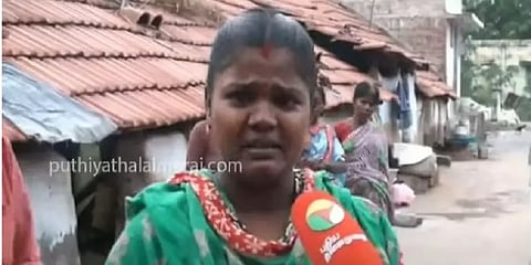 மதுரை: வீட்டுக்குள் வசிக்க அச்சமாக இருப்பதாக கண்ணீர்விடும் கர்ப்பிணி