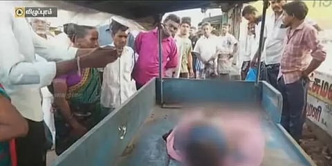 விழுப்புரம்: தள்ளுவண்டியில் கிடந்த 5 வயது சிறுவனின் சடலம்; பட்டினியால் இறந்த சோகம்