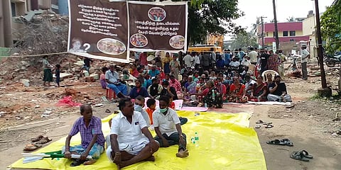 ‘ஔவை நகர்’ வீடுகள் இடிப்பு விவகாரத்தில் 57 குடும்பங்களுக்கு மாற்று இடம் ஒதுக்க ஏற்பாடு